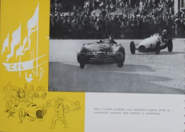 Skoda Modelprogram 1953 Carbrochure (4547)